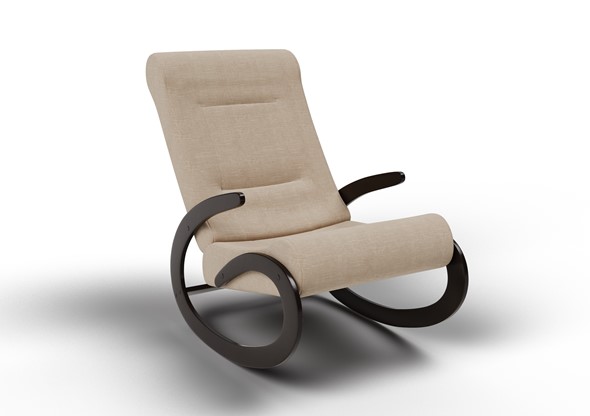 Кресло-качалка Мальта, ткань AMIGo песок 10-Т-П в Томске - изображение