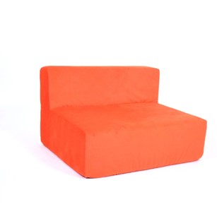 Кресло бескаркасное Тетрис 100х80х60, оранжевое в Томске