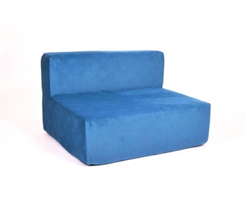 Кресло бескаркасное Тетрис 100х80х60, синий в Томске