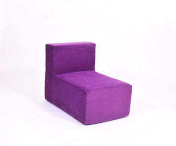 Кресло бескаркасное Тетрис 50х80х60, фиолетовое в Томске