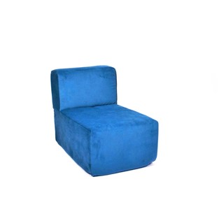 Кресло бескаркасное Тетрис 50х80х60, синий в Томске