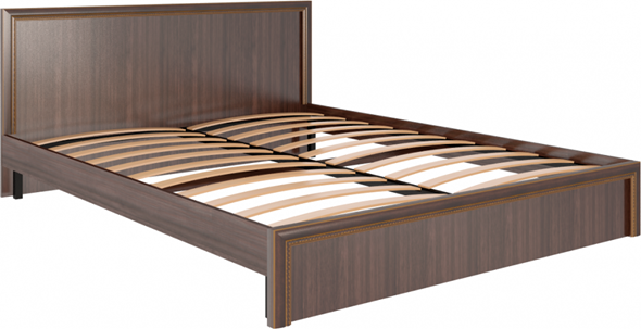 Кровать в спальню Беатрис М07 (Орех Гепланкт) в Томске - изображение