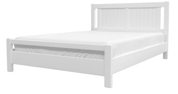 Кровать 2-спальная Ванесса из массива сосны (Белый Античный) 160х200 в Томске