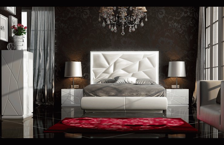 Кровать полутороспальная FRANCO KIU 1242 с LED подсветкой изголовья (160х200) в Томске - изображение 11