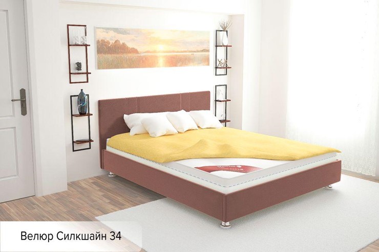 Кровать полутороспальная Вена 140х200 (с основанием) в Томске - изображение 1