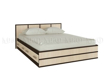 Кровать полуторная Сакура 1400 с ящиками в Томске