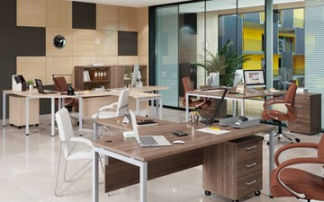 Офисный набор мебели Xten S 1 - один стол с приставным брифингом в Томске - предосмотр