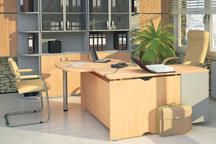 Офисный набор мебели Милан для руководителя отдела в Томске - изображение