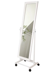 Зеркало напольное в гардероб BeautyStyle 27 (135х42,5см) Белое в Томске - предосмотр 6