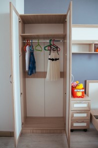 Детский 2-дверный шкаф Остин М02 в Томске - предосмотр 3