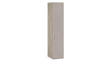 Шкаф для белья Эмбер СМ-348.07.001 (Баттл Рок/Серый глянец) в Томске