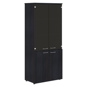 Шкаф с глухими низкими дверьми и топом XTEN Дуб Юкон XHC 85.2 (850х410х1930) в Томске