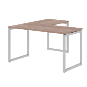Письменный стол угловой правый XTEN-Q Дуб-сонома- серебро XQCT 1415 (R) (1400х1500х750) в Томске