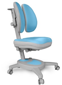 Растущее детское кресло Mealux Onyx Duo (Y-115) BLG, голубой + серый в Томске